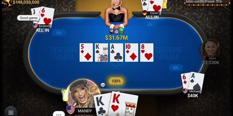 Cách chơi Poker cơ bản theo từng giai đoạn